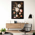 Deco glass - 78x116cm - champagne flower