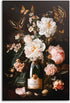 Deco glass - 78x116cm - champagne flower