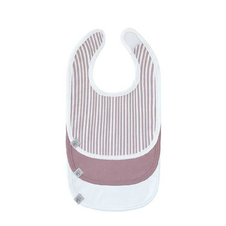LASSIG Bib fopspeen newborn 3st - berrie