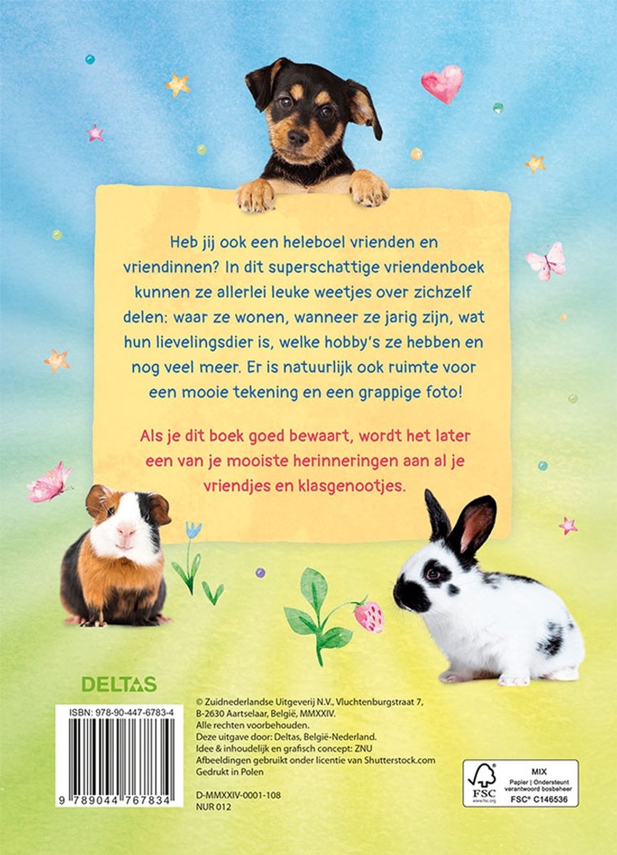 Fluffy friends - Vriendenboek