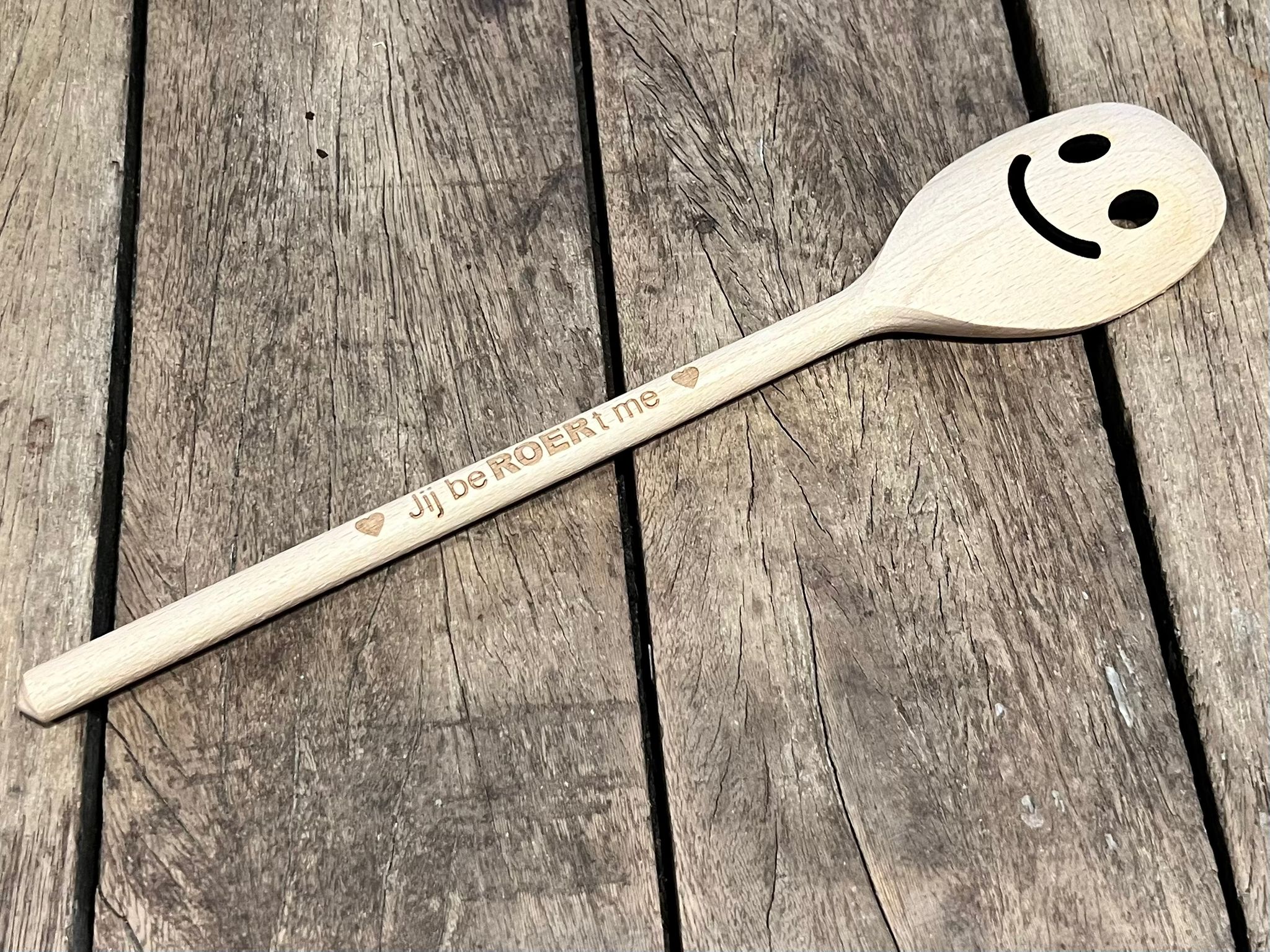 DOTTI Kooklepel met gezichtje - Jij beROERd me