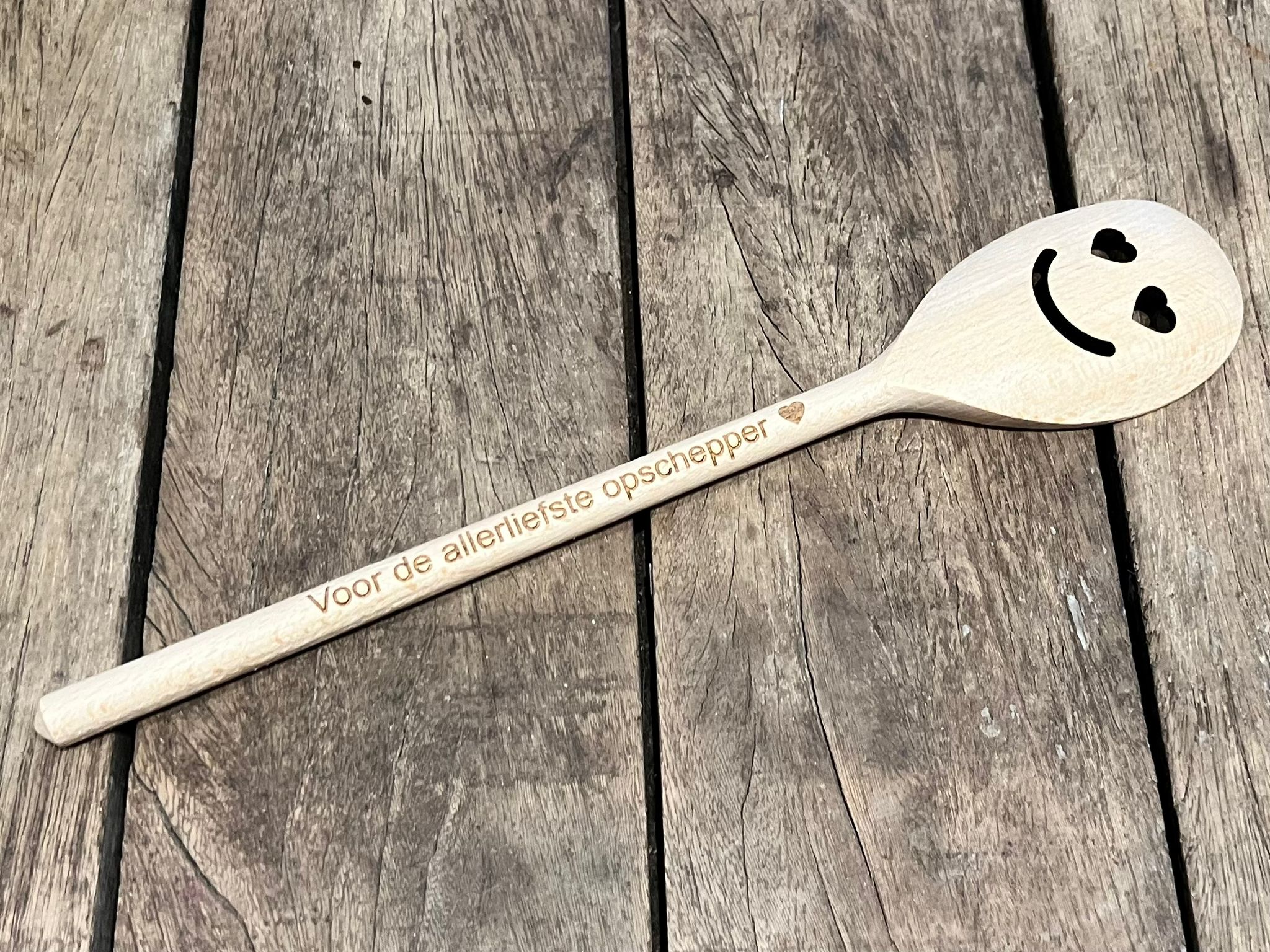 DOTTI Kooklepel met gezichtje - Voor de allerliefste opschepper