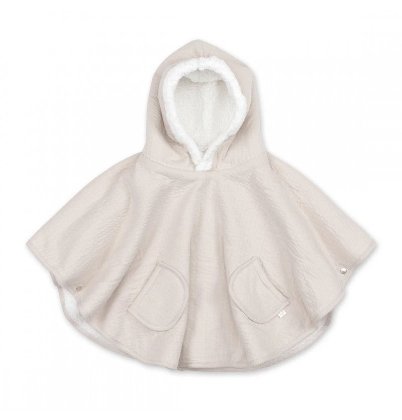 BeMini CADUM poncho teddy + tetra - sand