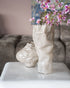BY BOO Rias vaas - S 26.5x17x22cm - taupe