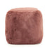 BY BOO Mosa poef - burgundy