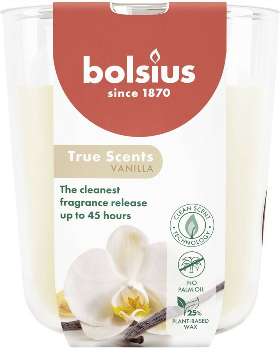 BOLSIUS Geurkaars 97/85 vanille