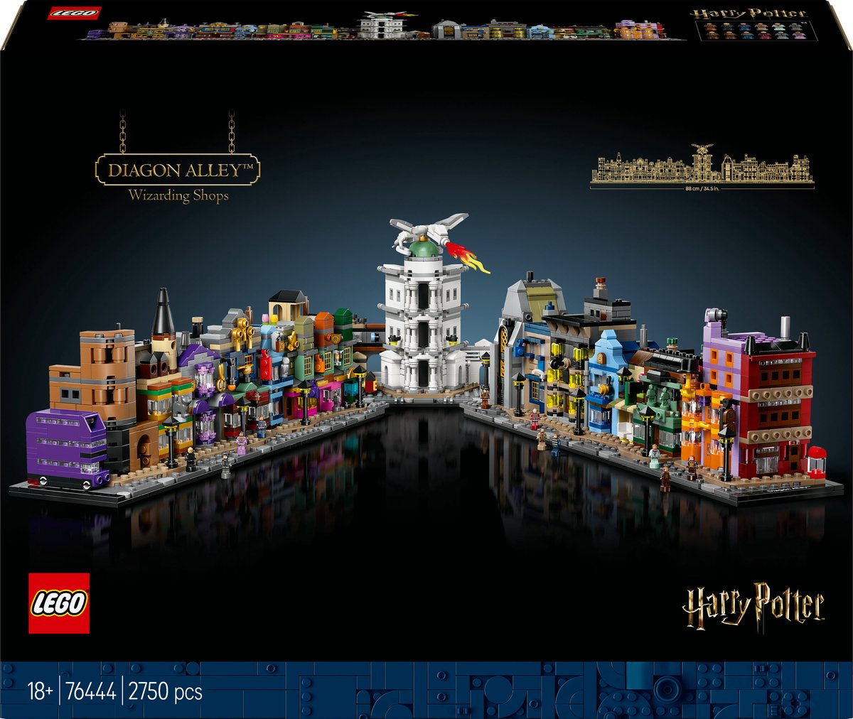 LEGO Harry Potter 76444 wegisweg tovenaarswinkel