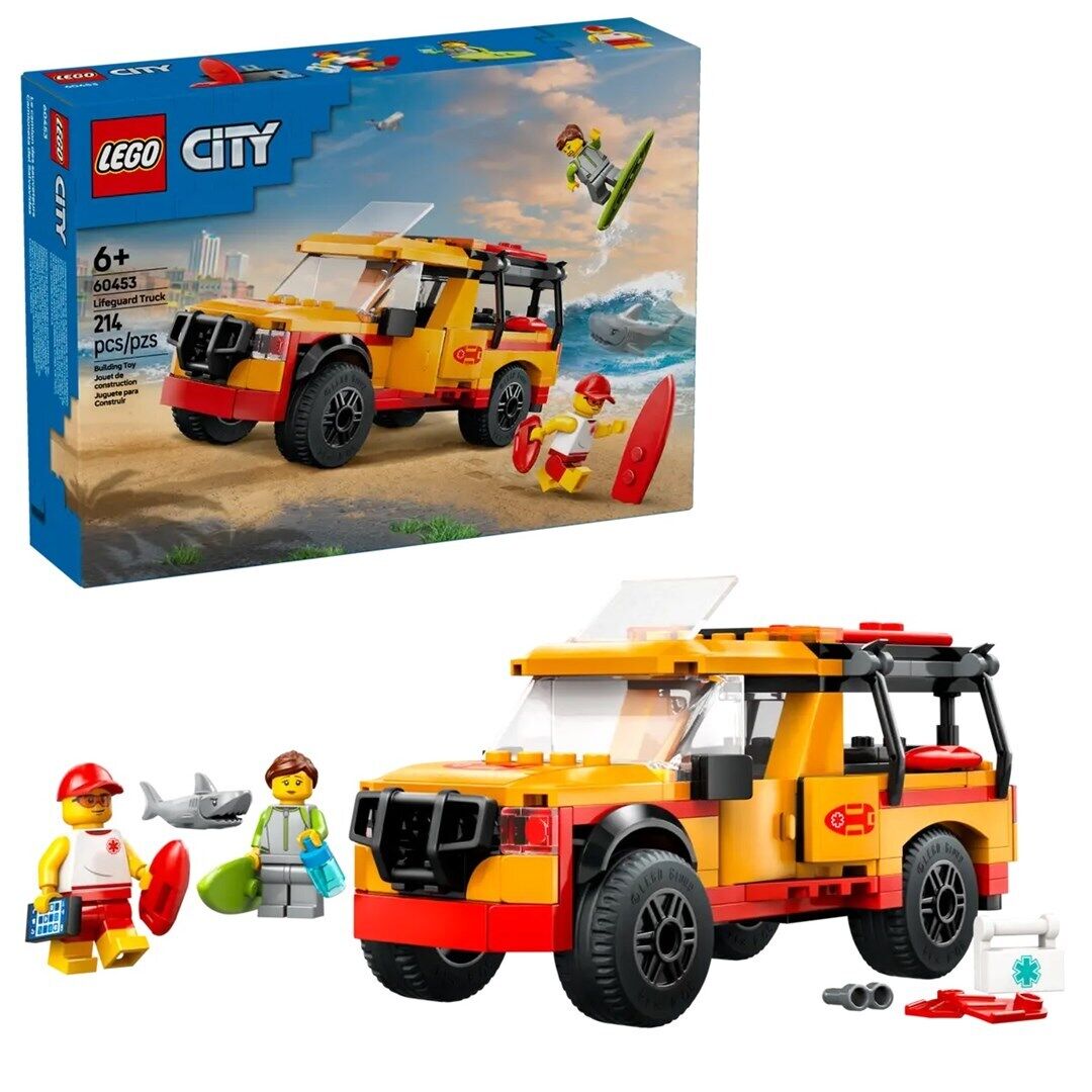 LEGO City 60453 Strandwacht reddings truck