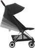 CYBEX Coya buggy - chrome frame - sepia/ zwart