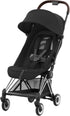 CYBEX Coya buggy - chrome frame - sepia/ zwart