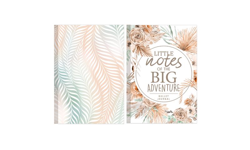 Bulletjournal A5 bloom - harde kaft