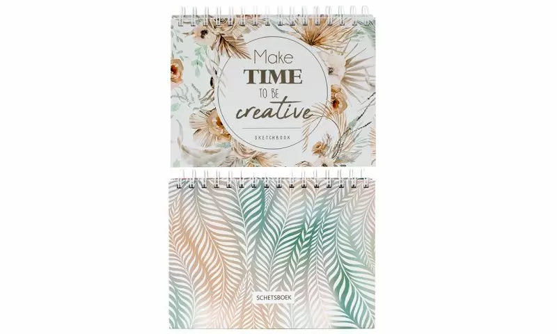 Schetsboek A5 spiraal bloom