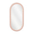 JAX Spiegel ovaal - 49.5x25cm - l. roze