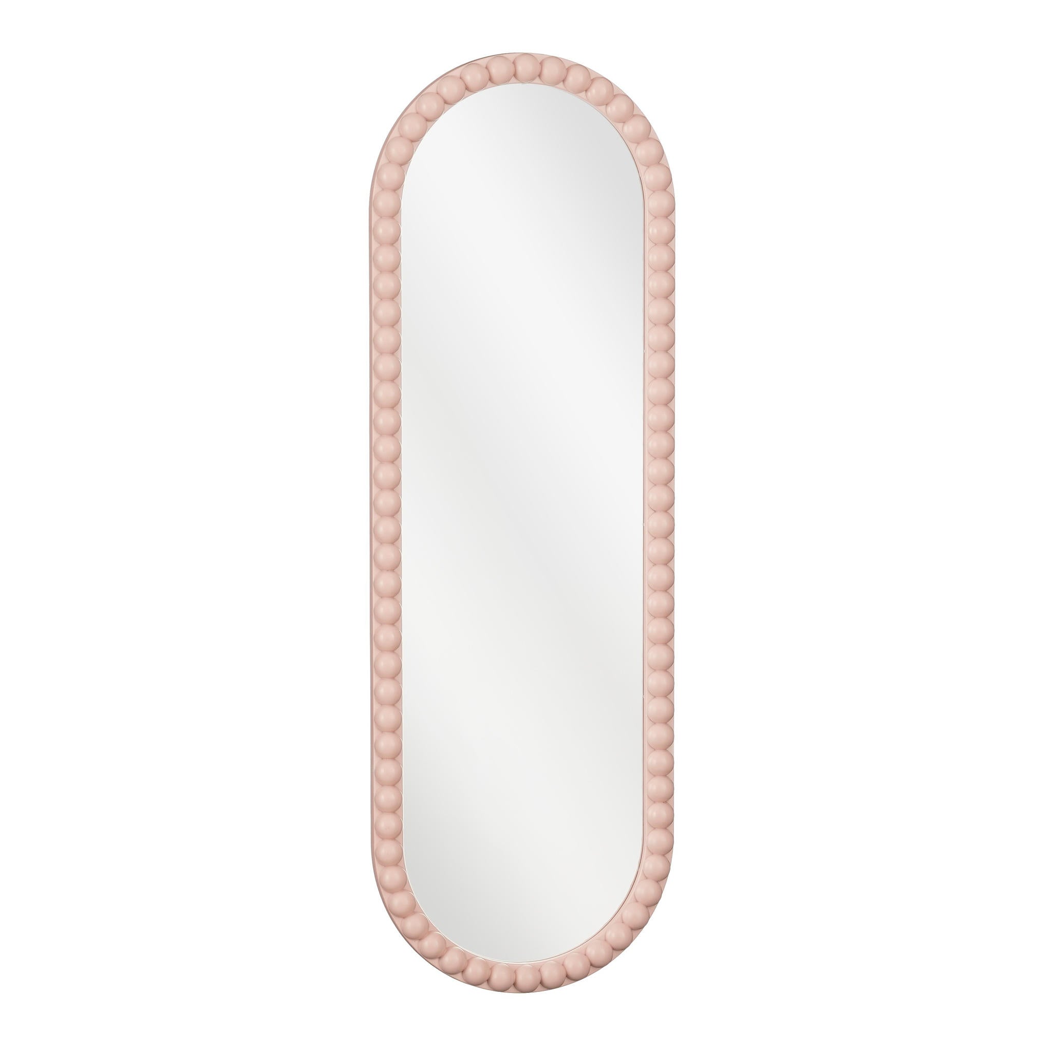 JAX Spiegel ovaal - 74.5x25cm - l. roze
