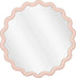JUDE Spiegel rond 49.5cm - l. roze