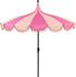 RISSY Parasol - hoogte: 238cm - dia:220cm - roze