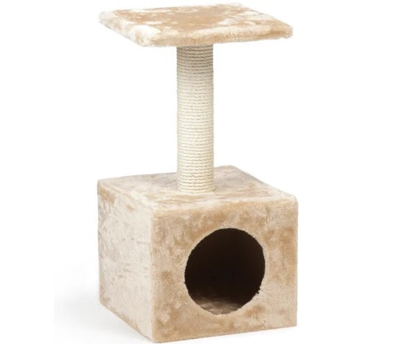 BEEZTEES Krabpaal Christa - beige 30x30x57cm