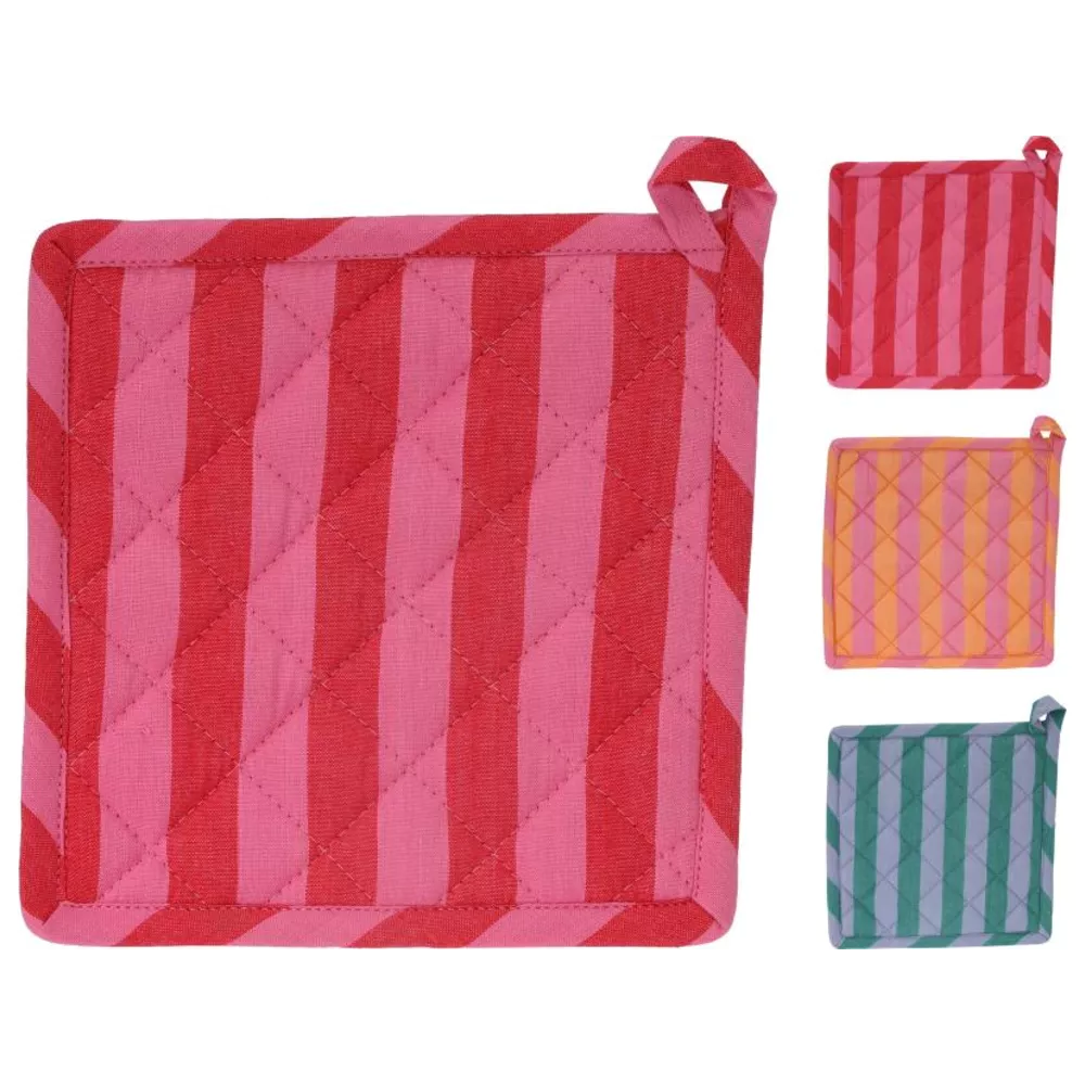 Pannenlap 20x20cm - ass. (prijs per stuk)