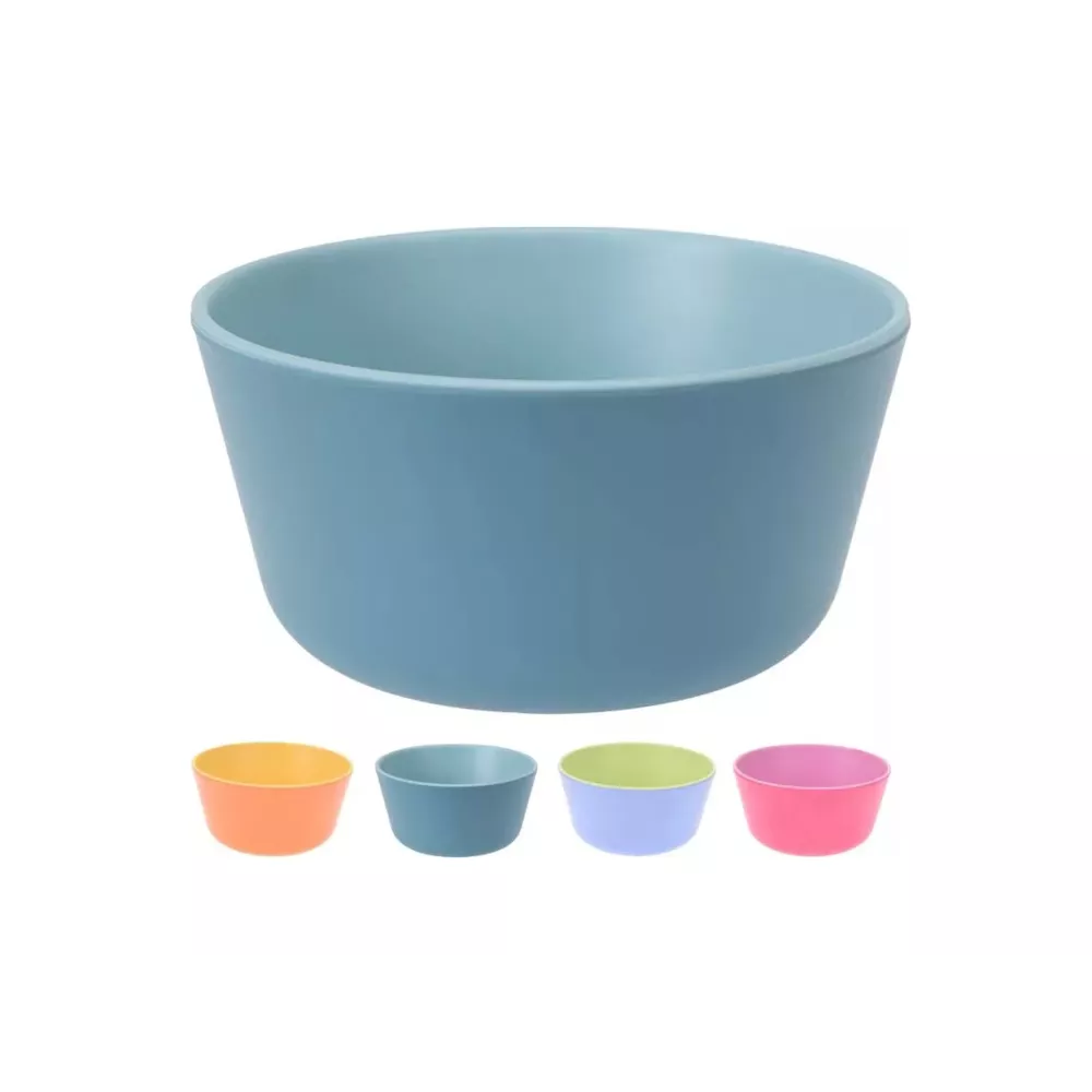Schaaltje in melamine - 14x7cm - ass. (prijs per stuk)