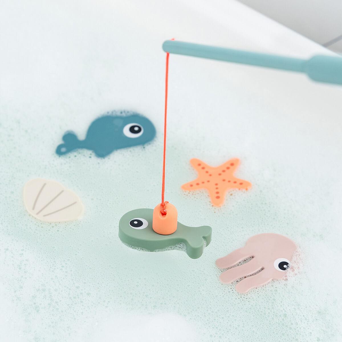 DONE BY DEER Bath Fishing toy sea friend