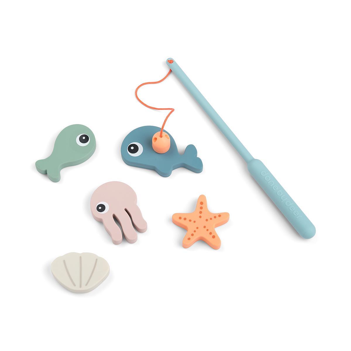 DONE BY DEER Bath Fishing toy sea friend