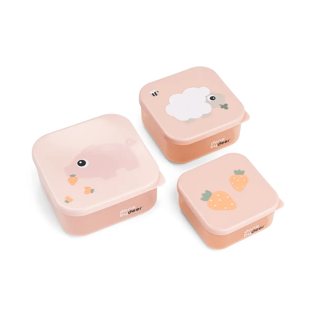 DONE BY DEER Snack boxen 3st.- Tiny farm powder