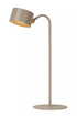 LUCIDE Jolan bureaulamp taupe LED 3,5W dimb.