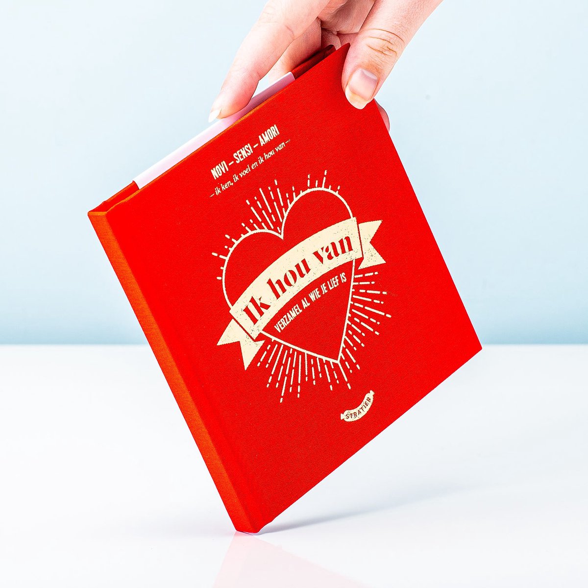 STRATIER Ik hou van - invulboek