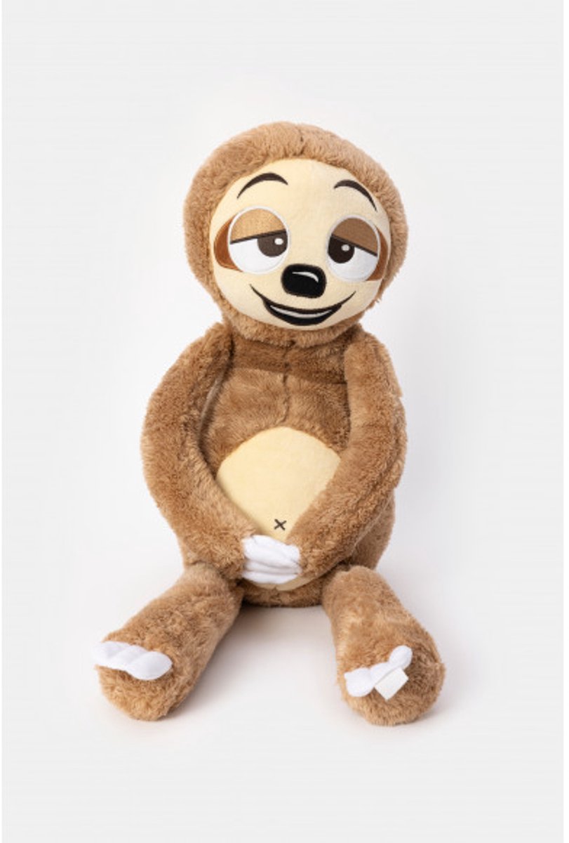 WOODY Knuffel pluche 50cm - luiaard
