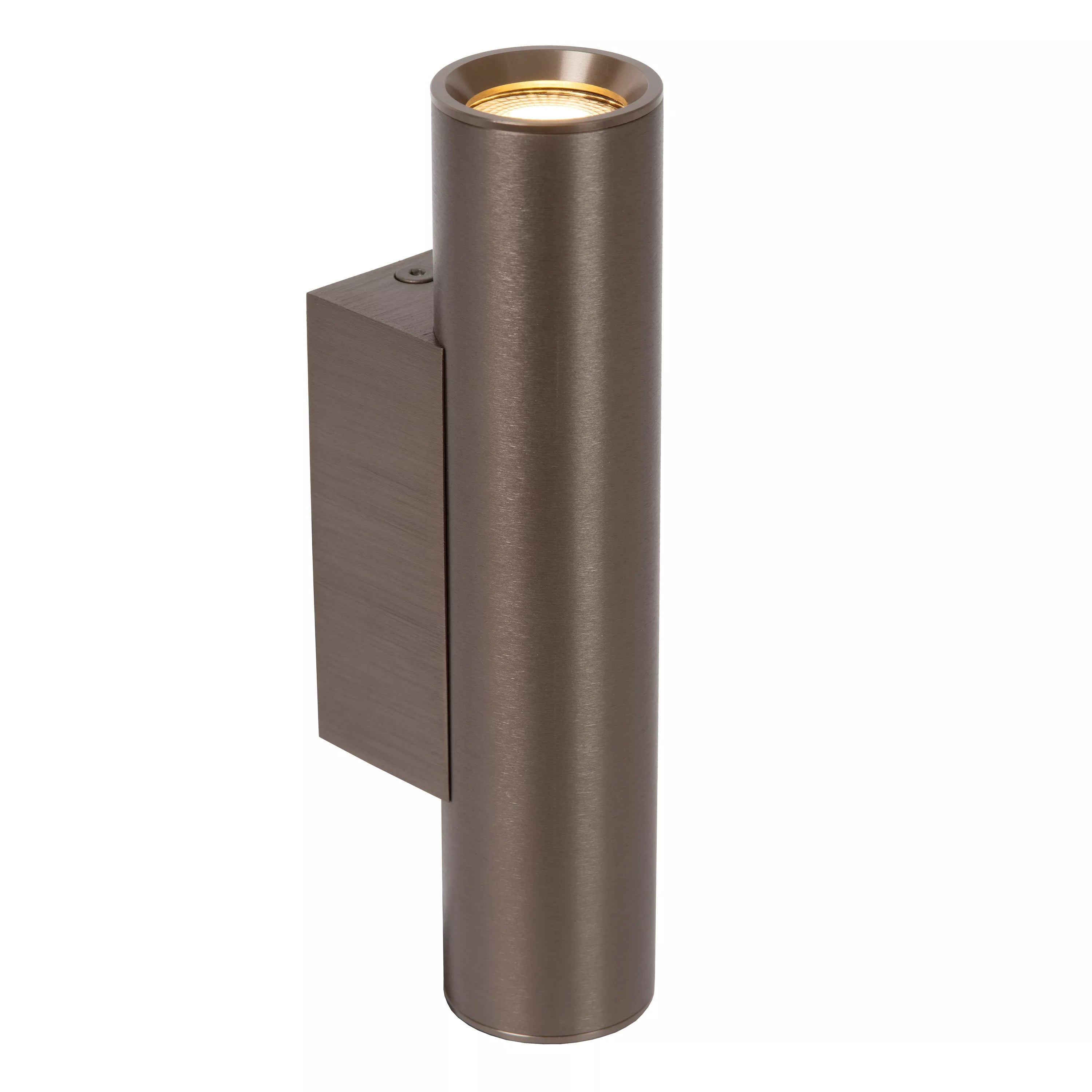 LUCIDE Dupla wandspot roest 2xGU10 MR11 3,8W