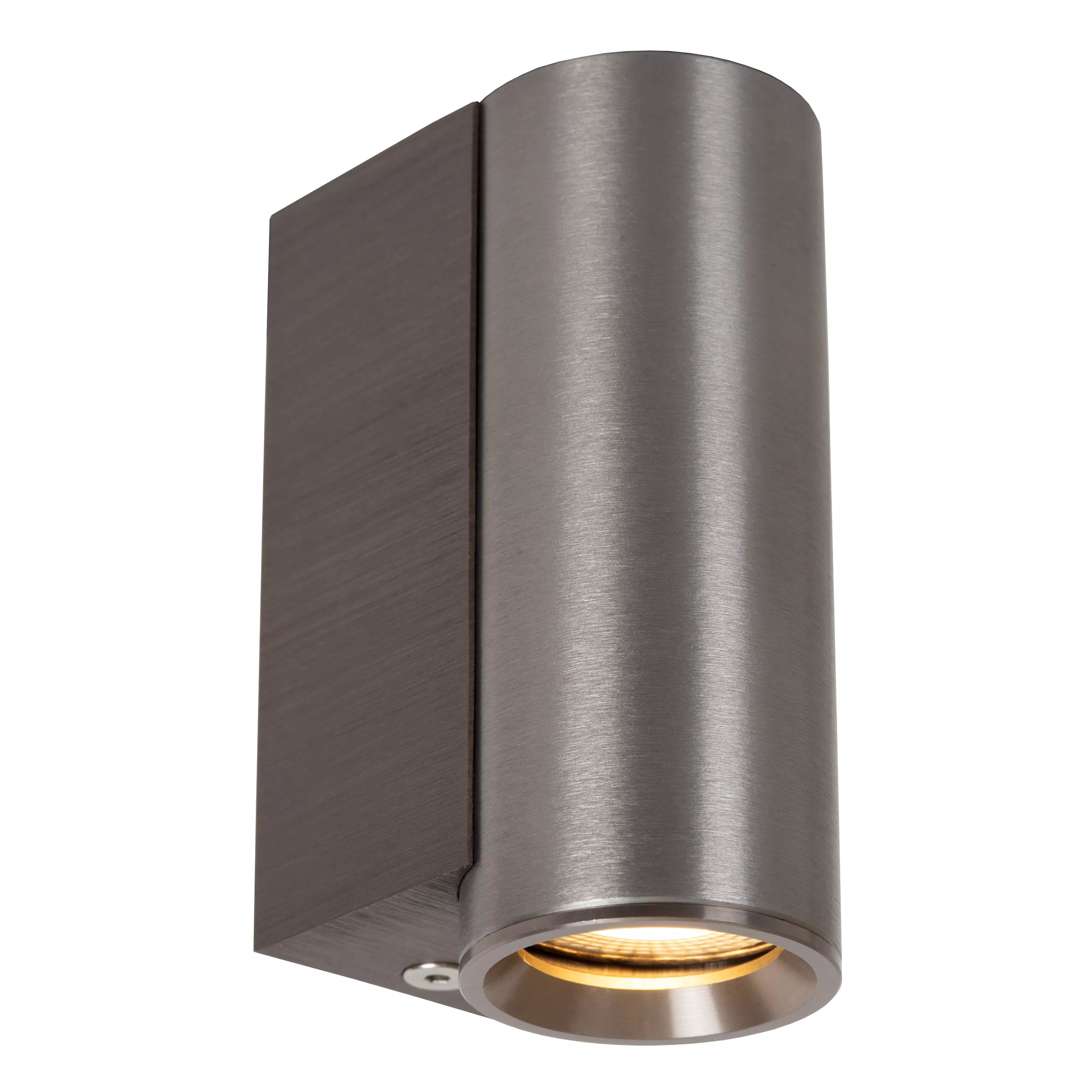 LUCIDE Dupla wandspot grijs 1xGU10 MR11 3,8W