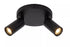 LUCIDE Ritmo plafondspot zwart dia 15 2xGU10 MR11