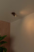 LUCIDE Ritmo plafondspot zwart dia 10 1xGU10 MR11