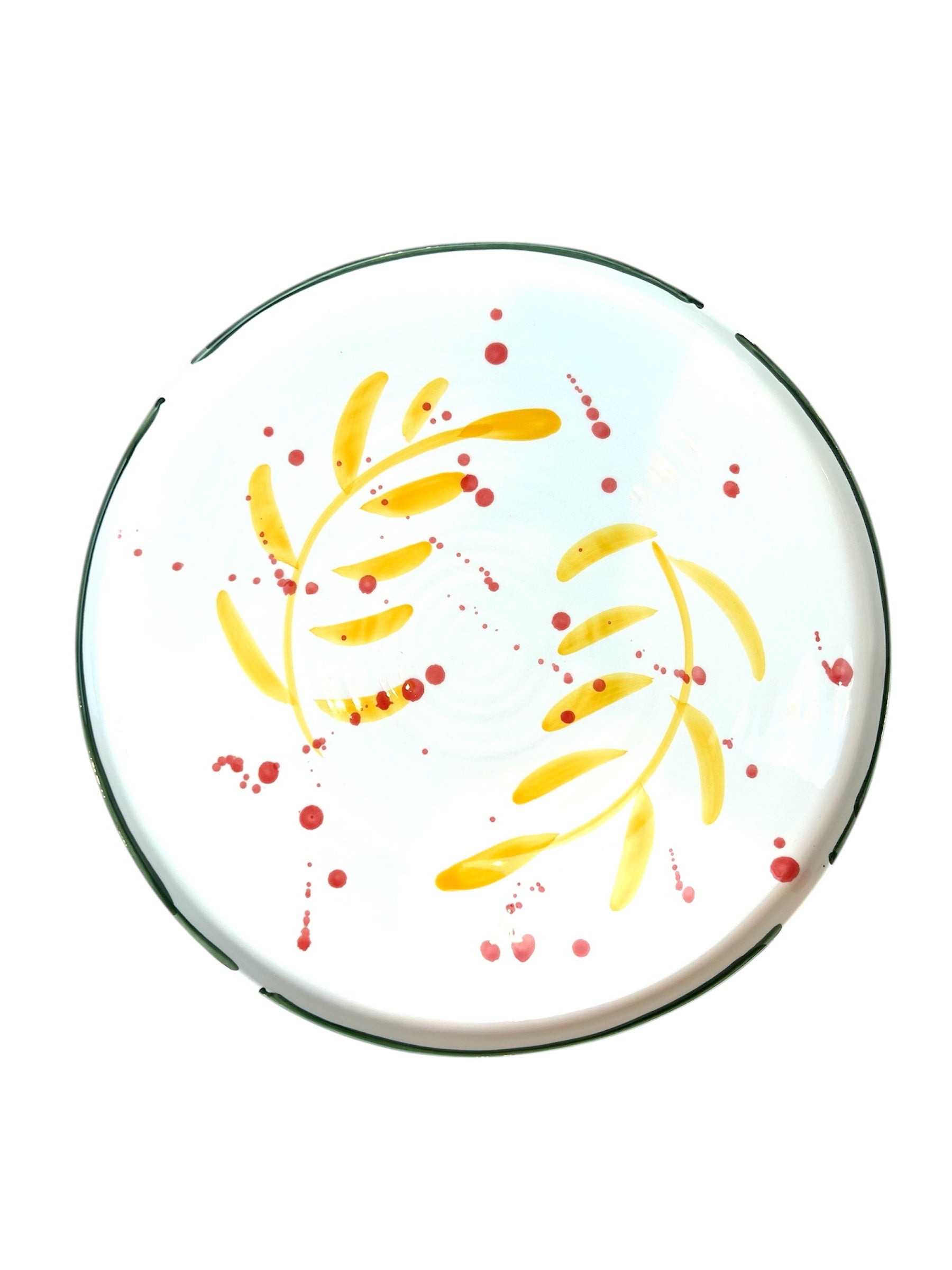 VAL Gabriela schaal - yellow feather