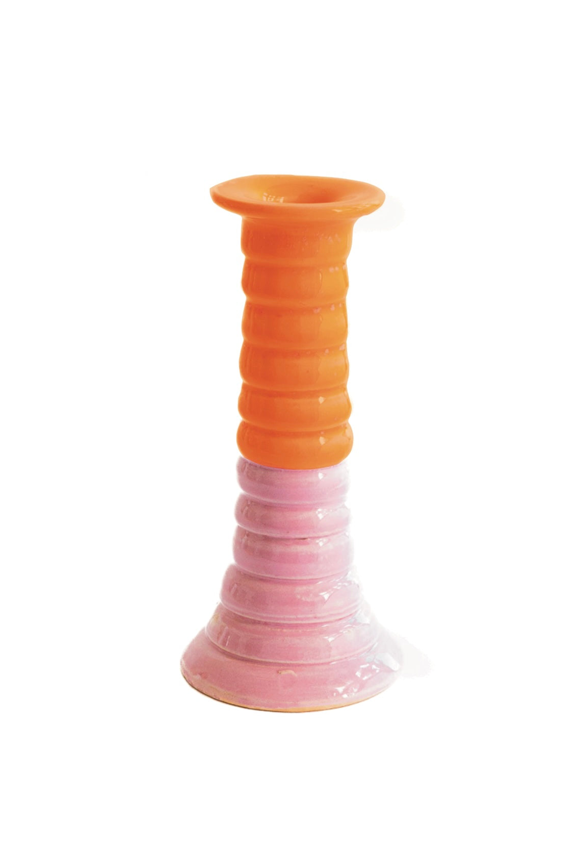 VAL Luis kandelaar - pink orange