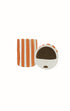 VAL Coffee on the go - orange stripes