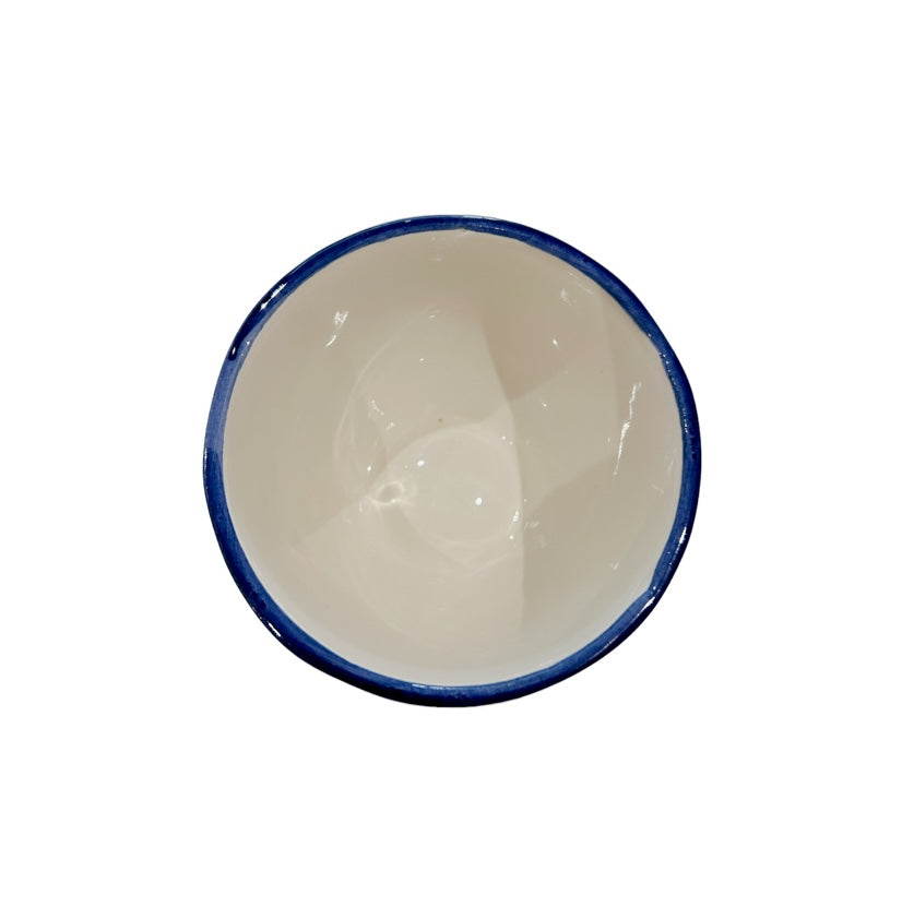 VAL Baby bowl - cobalt blue line