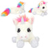 YLVI Knuffel eenhoorn 30cm - liggend