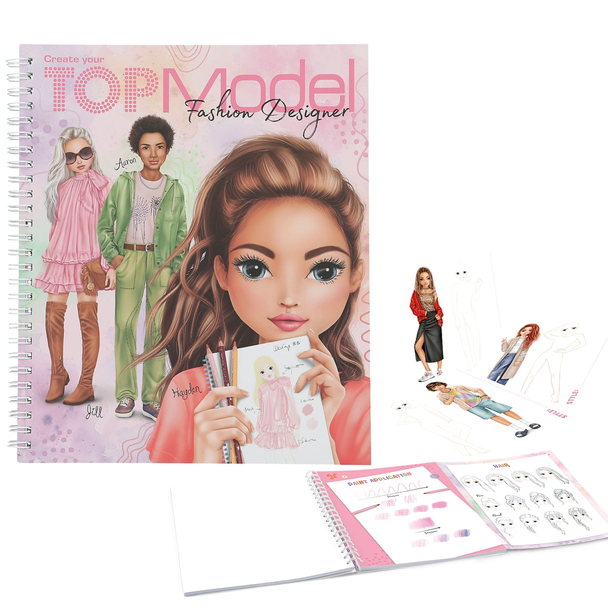 TOPMODEL Create your topmodel kleurboek