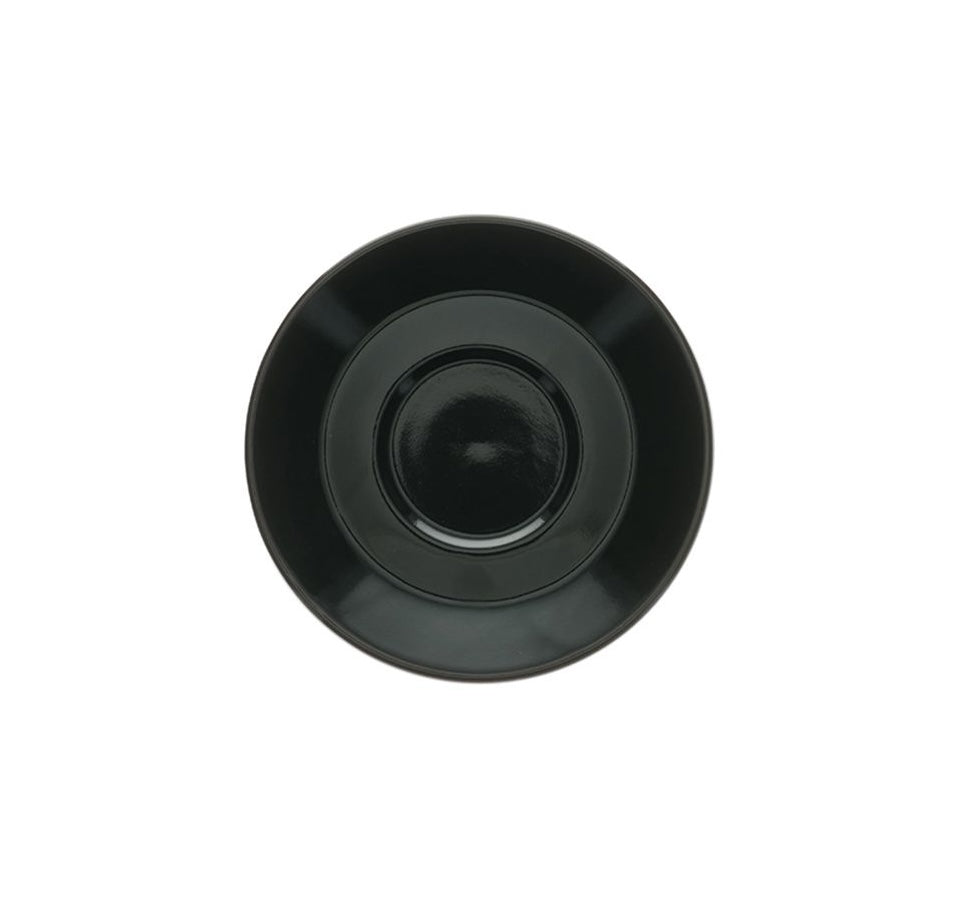 BONBISTRO Barista schotel 16,5cm voor kop 28cl - zwart