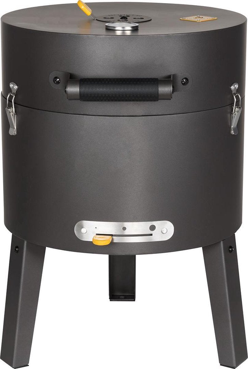 Boretti TONELLO ON THE GO bbq houtskool Dia 37cm ideaal voor camping tafel balkon