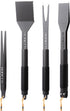 Boretti BARILO BBQ Gereedschapsset 4dlg tang spatel vork pincent