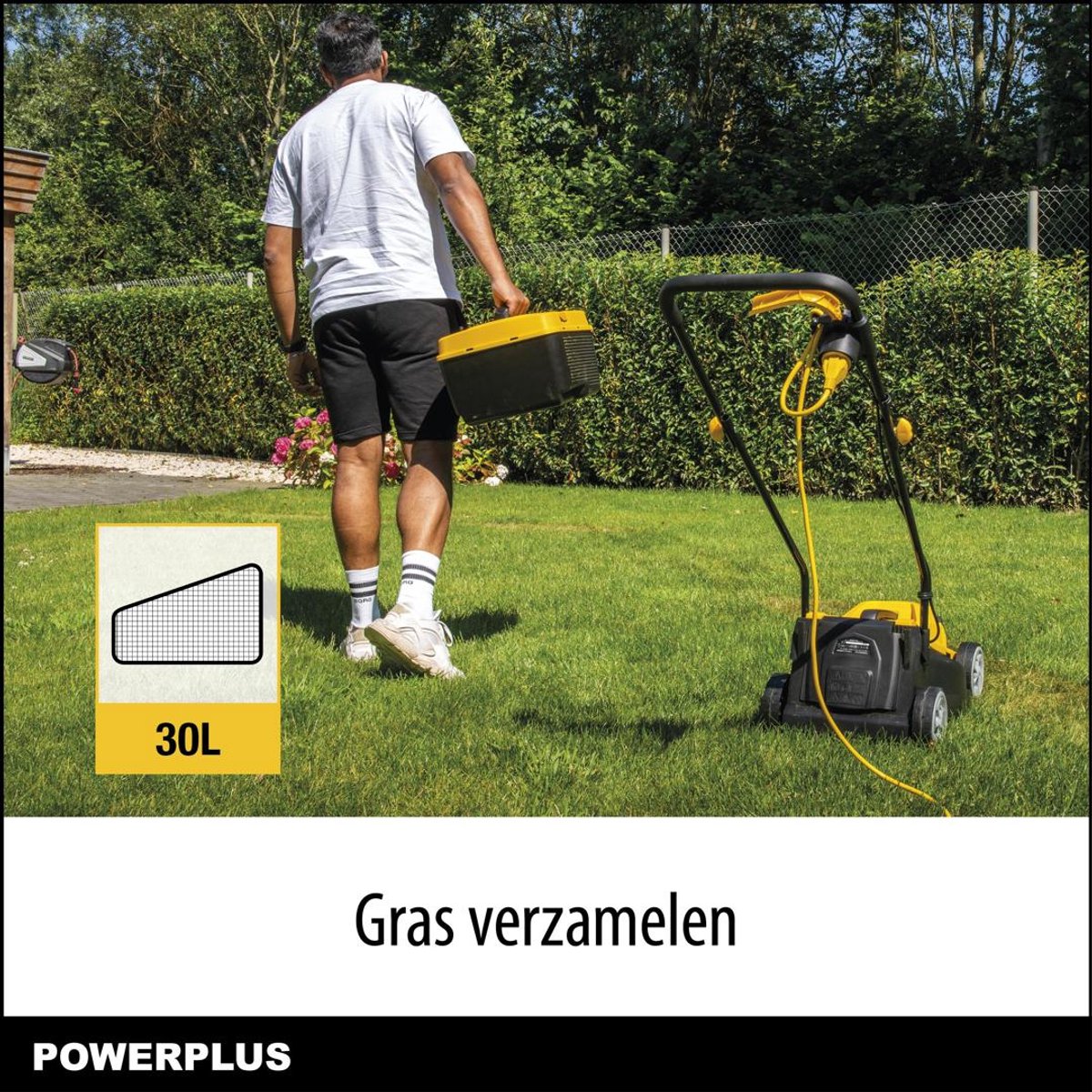 POWERPLUS Grasmaaier 1300W 320mm