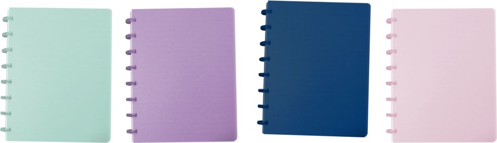 Schrift A4 bright vibe 144bl - gelijnd