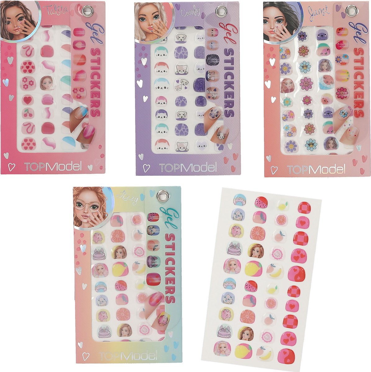 TOPMODEL Gelnagelstickers