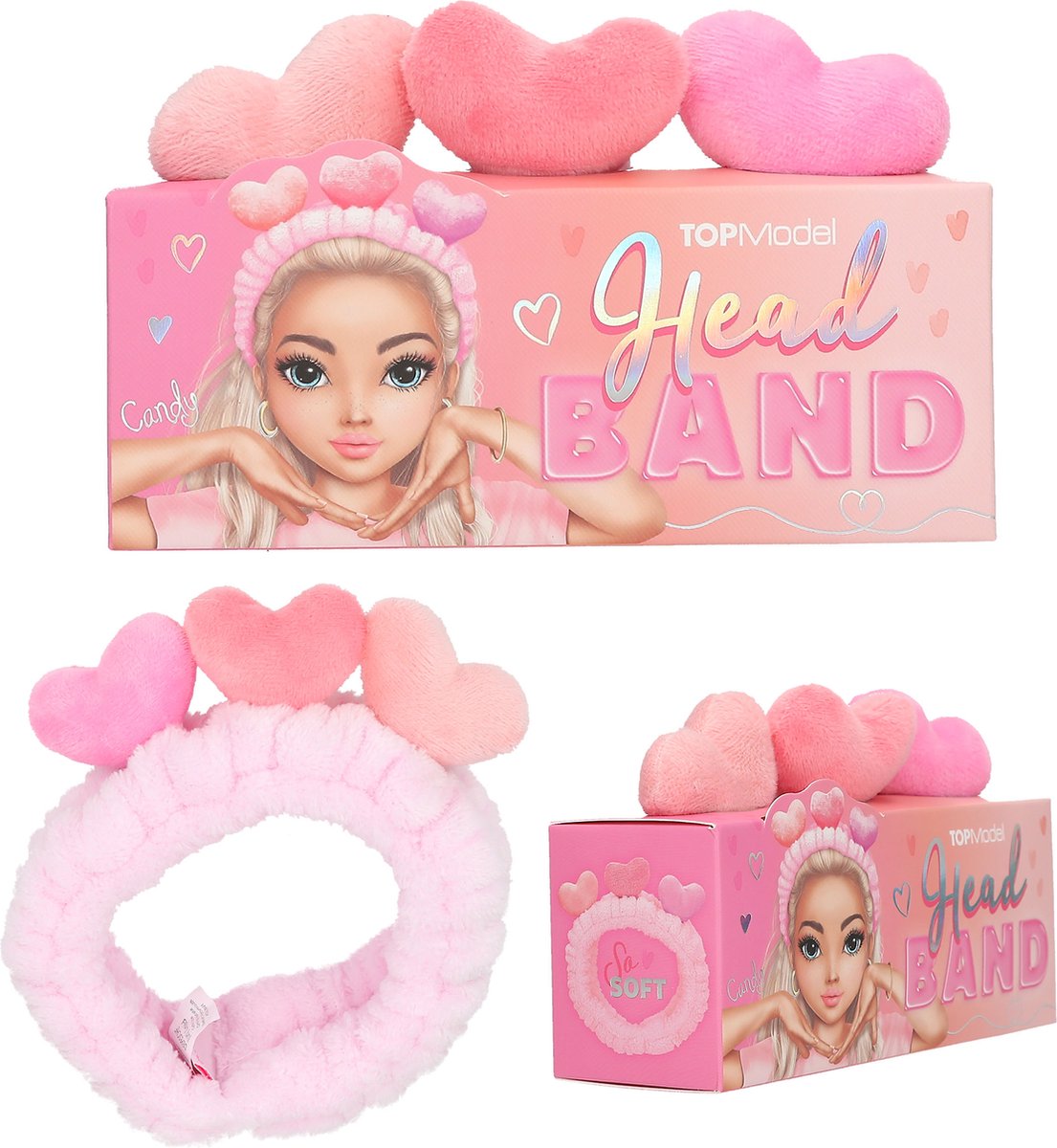 TOPMODEL Haarband pluche