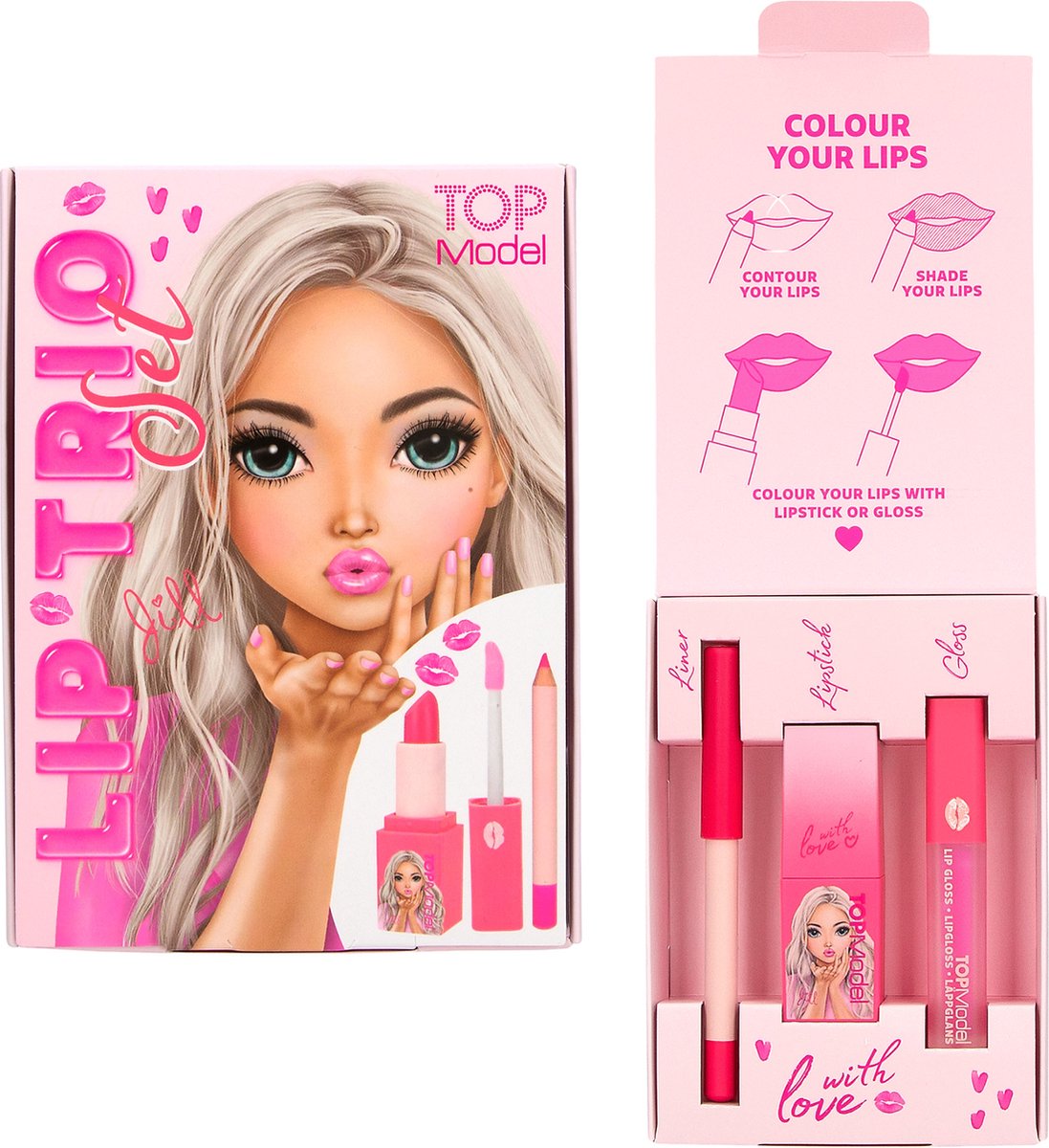 TOPMODEL Lip trio set