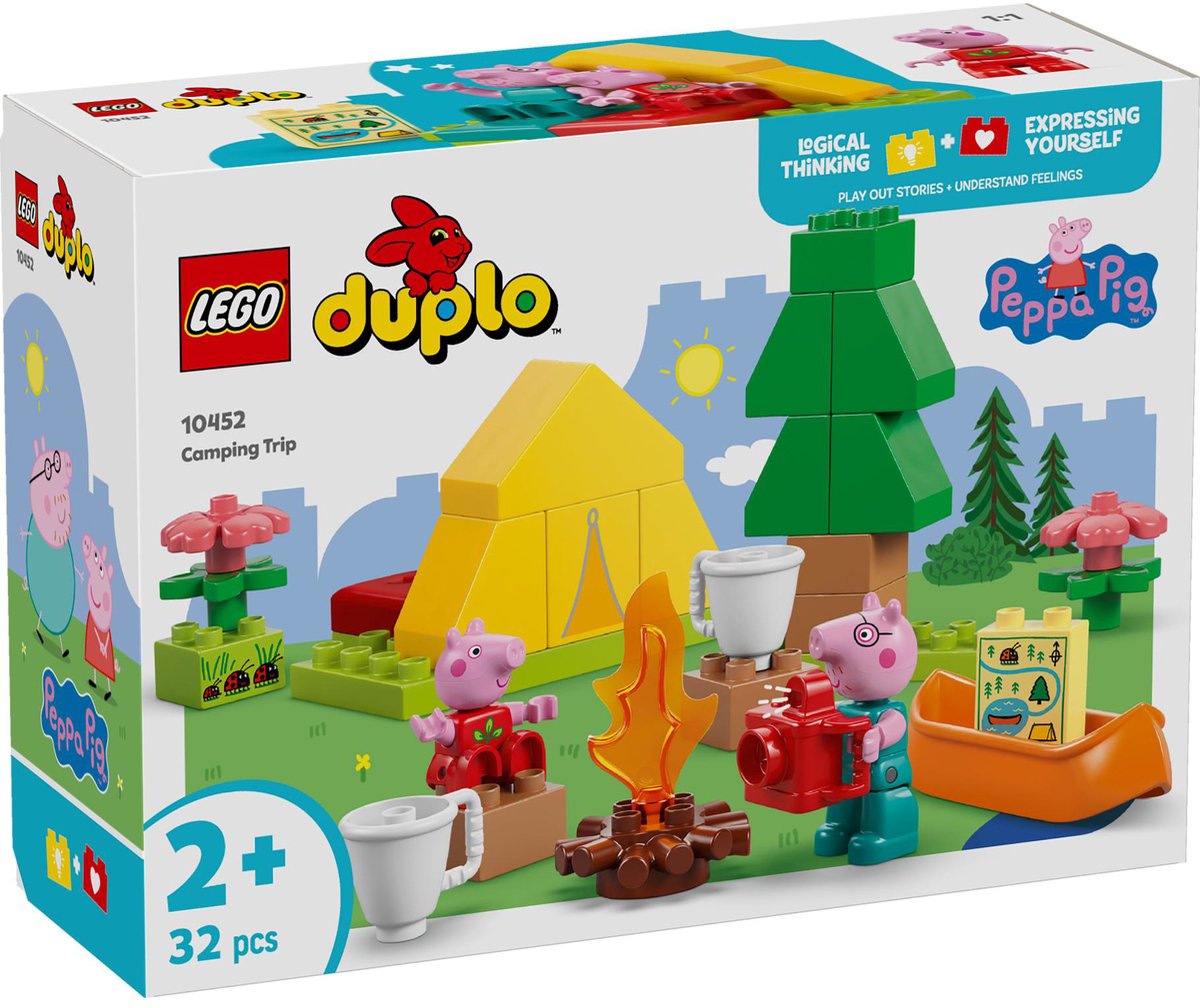 LEGO Peppa Pig 10452 - Kampeertrip