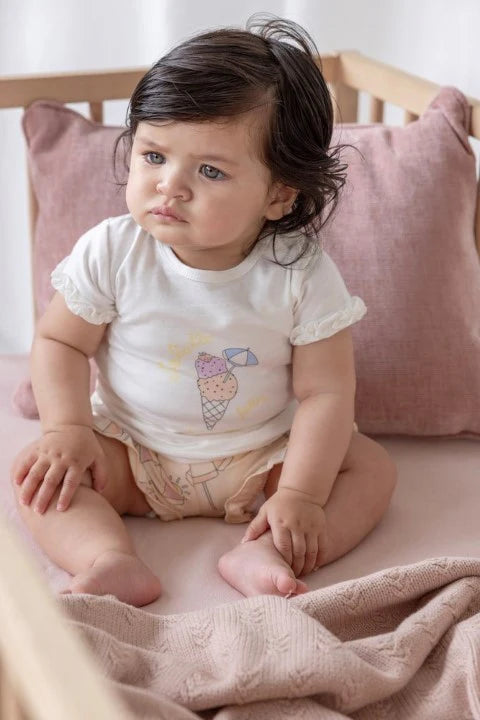 FEETJE Sunshine - t-shirt - wit - 68
