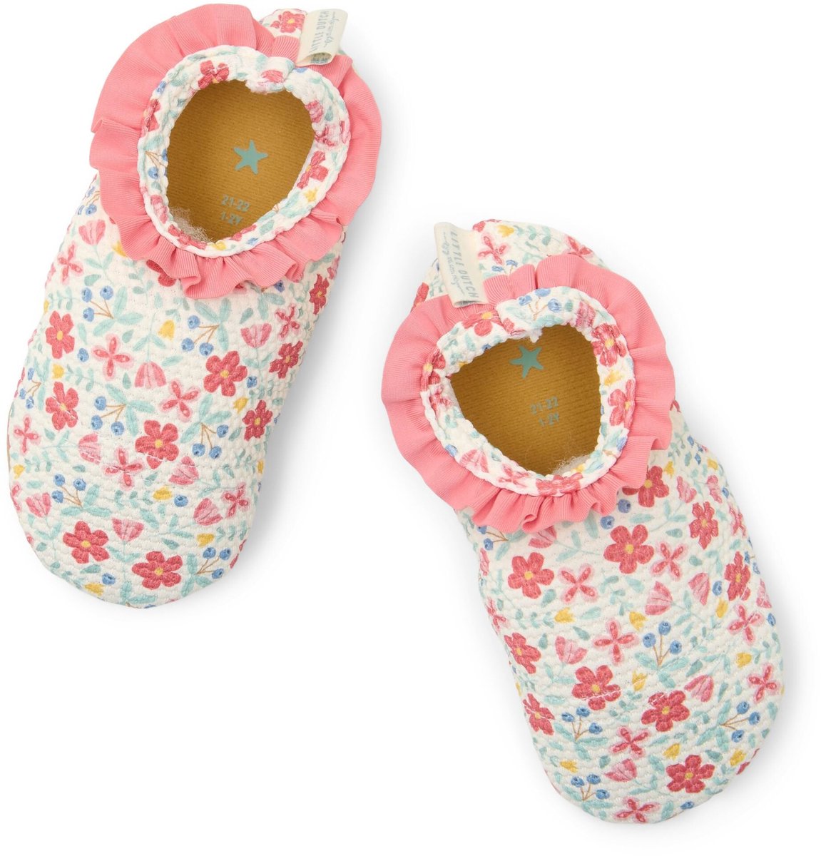 Little Dutch Sunny Flowers - zwemschoenen - roze - size 27-28